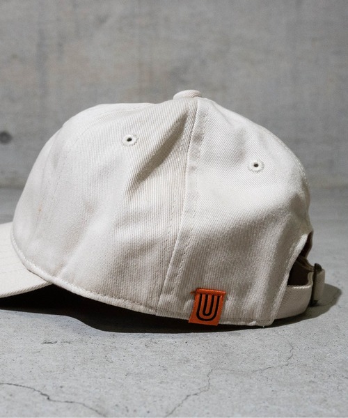 UNIVERSAL OVERALL（ユニバーサルオーバーオール）の「【Y】UNIVERSAL OVERALL 　ワッペンキャップ（キャップ・キッズ・ブラック/ダークグリーン/アイボリー・FREE）」の6枚目の写真