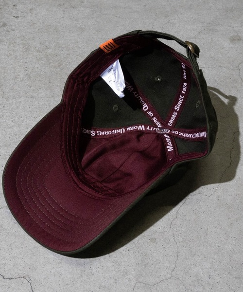 UNIVERSAL OVERALL（ユニバーサルオーバーオール）の「【Y】UNIVERSAL OVERALL 　ワッペンキャップ（キャップ・キッズ・ブラック/ダークグリーン/アイボリー・FREE）」の13枚目の写真