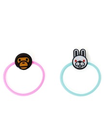 BABY MILO FRIENDS HAIR RUBBER BAND SET K