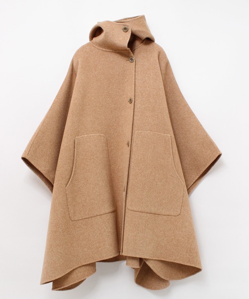 RNA-N（アールエヌエーエヌ）の「J1999 リバーポンチョ（ポンチョ・レディース・アイボリー/ライトブラウン・MEDIUM）」の4枚目の写真