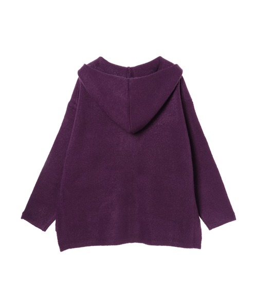 CRAFT STANDARD BOUTIQUE（クラフトスタンダードブティック）の「メキシカンニットパーカー　＊◇（ニット/セーター・レディース・ブラック/ベージュ/キャメル/パープル・FREE）」の18枚目の写真