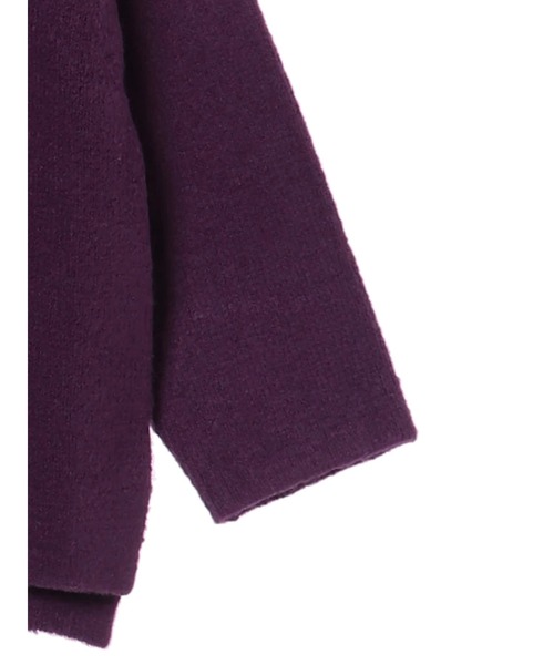 CRAFT STANDARD BOUTIQUE（クラフトスタンダードブティック）の「メキシカンニットパーカー　＊◇（ニット/セーター・レディース・ブラック/ベージュ/キャメル/パープル・FREE）」の21枚目の写真