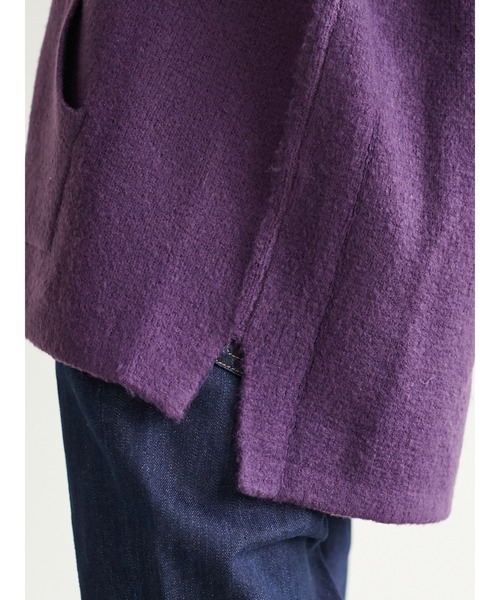 CRAFT STANDARD BOUTIQUE（クラフトスタンダードブティック）の「メキシカンニットパーカー　＊◇（ニット/セーター・レディース・ブラック/ベージュ/キャメル/パープル・FREE）」の17枚目の写真