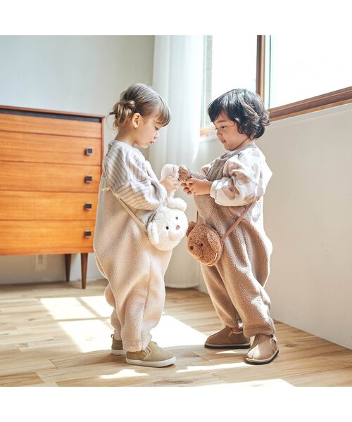 apres les cours（アプレレクール）の「tiny bear ポシェット（ショルダーバッグ・キッズ・ベージュ/アイボリー・FREE）」の8枚目の写真