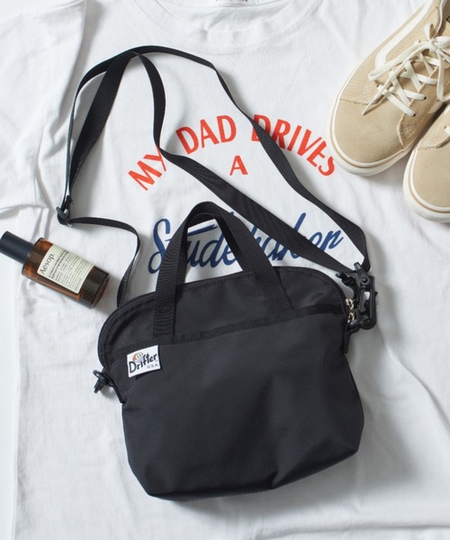 Drifter(ドリフター)の「【Drifter】ROUND SHOULDER BAG S ※(ショルダーバッグ・レディース・ブラック/マルチ/ブルー/グリーン/その他2・FREE)」の3枚目の写真