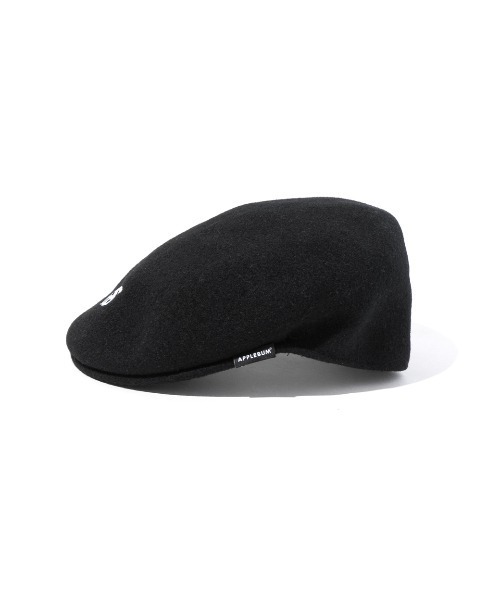 APPLEBUM（アップルバム）の「KANGOL Hunting Cap（ハンチング/ベレー帽・メンズ・ブラック・LARGE/X-LARGE/MEDIUM）」の2枚目の写真