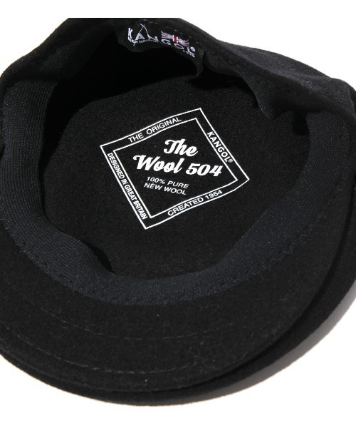 APPLEBUM（アップルバム）の「KANGOL Hunting Cap（ハンチング/ベレー帽・メンズ・ブラック・LARGE/X-LARGE/MEDIUM）」の11枚目の写真