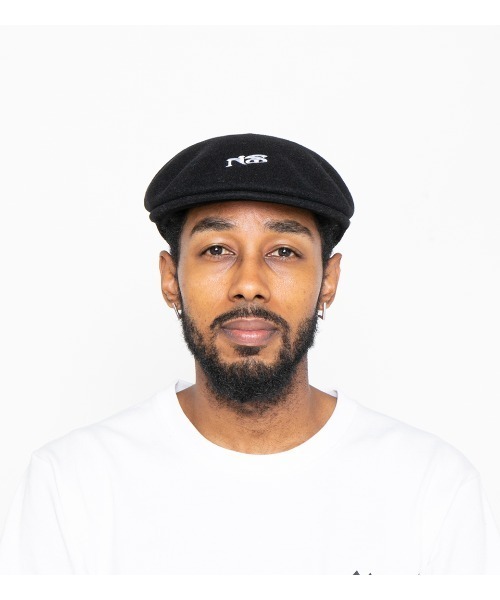 APPLEBUM（アップルバム）の「KANGOL Hunting Cap（ハンチング/ベレー帽・メンズ・ブラック・LARGE/X-LARGE/MEDIUM）」の10枚目の写真