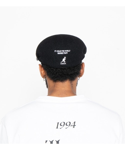 APPLEBUM（アップルバム）の「KANGOL Hunting Cap（ハンチング/ベレー帽・メンズ・ブラック・LARGE/X-LARGE/MEDIUM）」の6枚目の写真