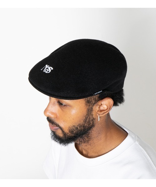 APPLEBUM（アップルバム）の「KANGOL Hunting Cap（ハンチング/ベレー帽・メンズ・ブラック・LARGE/X-LARGE/MEDIUM）」の15枚目の写真