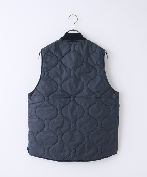 ラベンハムキルティングベスト ネイビー ラベンハム LAVENHAM