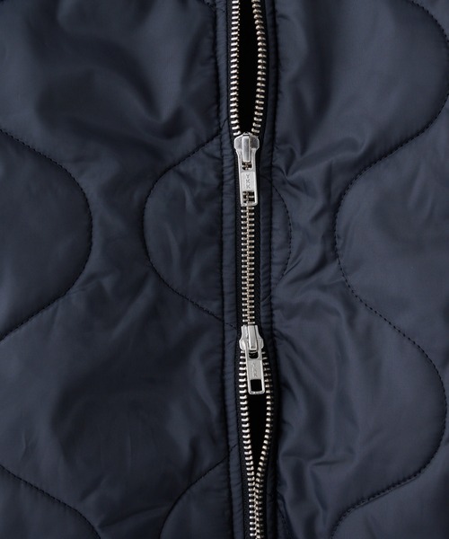 LAVENHAM（ラベンハム）の「【LAVENHAM/ラベンハム】LAVENSTER BOMBER GILET/キルティングベスト（ダウンベスト・メンズ・ブラック・MEDIUM/LARGE）」の10枚目の写真