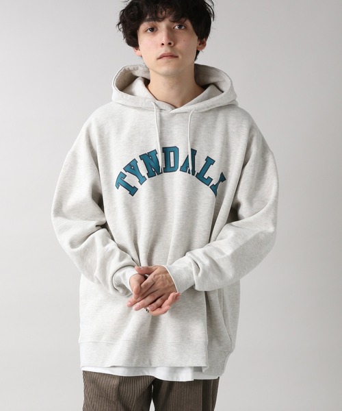 RAGEBLUE（レイジブルー）の「＜SIGNAL SPORTS＞カレッジ裏起毛スウェットパーカー/254717（パーカー・メンズ・ホワイト/パープル/ブルー/グリーン/スミクロ・MEDIUM/LARGE/X-LARGE）」の7枚目の写真