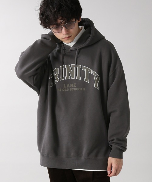 RAGEBLUE（レイジブルー）の「＜SIGNAL SPORTS＞カレッジ裏起毛スウェットパーカー/254717（パーカー・メンズ・ホワイト/パープル/ブルー/グリーン/スミクロ・MEDIUM/LARGE/X-LARGE）」の10枚目の写真