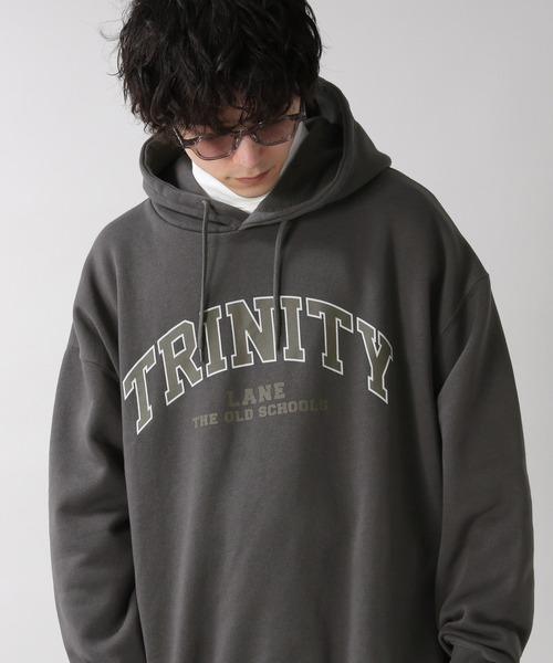 RAGEBLUE（レイジブルー）の「＜SIGNAL SPORTS＞カレッジ裏起毛スウェットパーカー/254717（パーカー・メンズ・ホワイト/パープル/ブルー/グリーン/スミクロ・MEDIUM/LARGE/X-LARGE）」の11枚目の写真