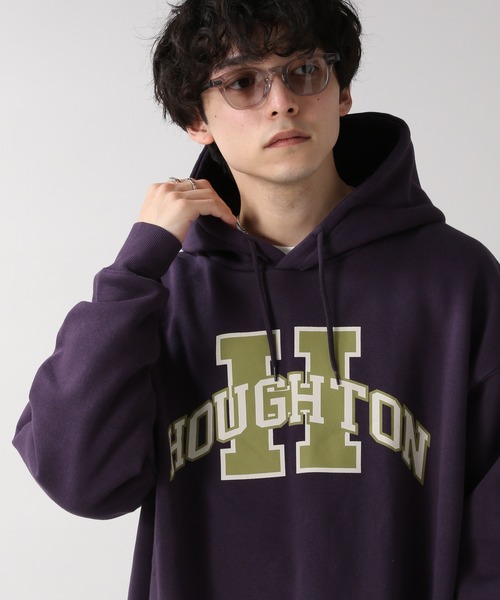 RAGEBLUE（レイジブルー）の「＜SIGNAL SPORTS＞カレッジ裏起毛スウェットパーカー/254717（パーカー・メンズ・ホワイト/パープル/ブルー/グリーン/スミクロ・MEDIUM/LARGE/X-LARGE）」の22枚目の写真