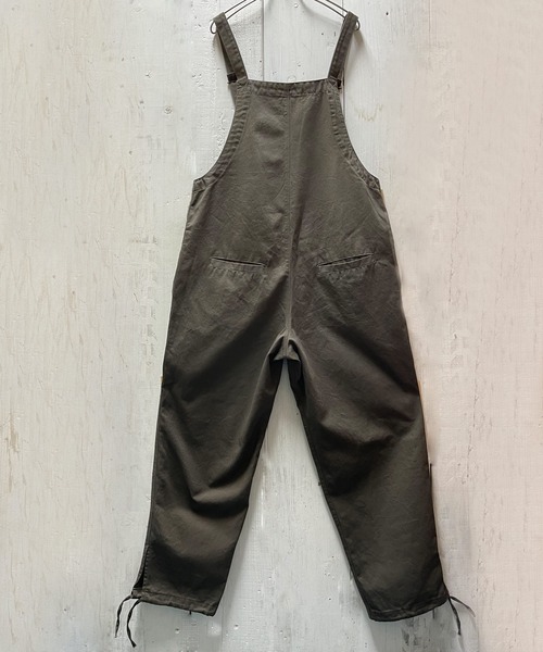 OLD BETTY'S（オールドベティーズ）の「G.B. Chino Overall（サロペット/オーバーオール・レディース・ブラック/ブラウン/アイボリー・FREE）」の10枚目の写真