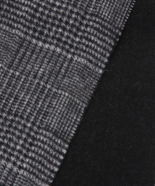 GLOBAL WORK(グローバルワーク)の「ウールカシミヤリバーシブルマフラー/236215(マフラー・メンズ・グリーン/ブルー/ブラック/チャコールグレー/ネイビー・FREE)」の9枚目の写真