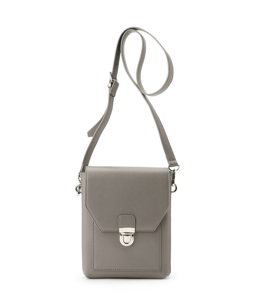 tk.TAKEO KIKUCHI（ティーケータケオキクチ）の「◆フラップスクエアボックスショルダーバッグ（ショルダーバッグ・メンズ・ブラック/グレー/ブラック系3・00）」の7枚目の写真