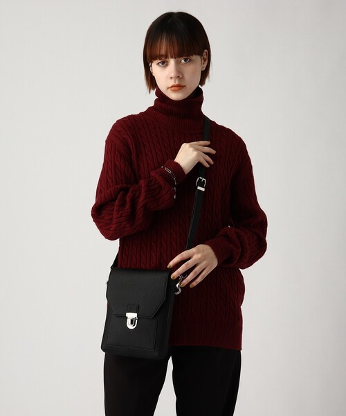 tk.TAKEO KIKUCHI（ティーケータケオキクチ）の「◆フラップスクエアボックスショルダーバッグ（ショルダーバッグ・メンズ・ブラック/グレー/ブラック系3・00）」の14枚目の写真