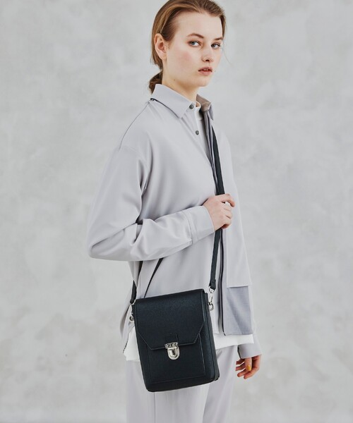 tk.TAKEO KIKUCHI（ティーケータケオキクチ）の「◆フラップスクエアボックスショルダーバッグ（ショルダーバッグ・メンズ・ブラック/グレー/ブラック系3・00）」の17枚目の写真