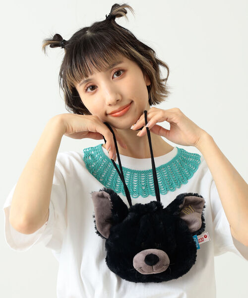 mmts（マミタス）の「NICI × mmts / ミュウ フェイスポーチ（ポーチ