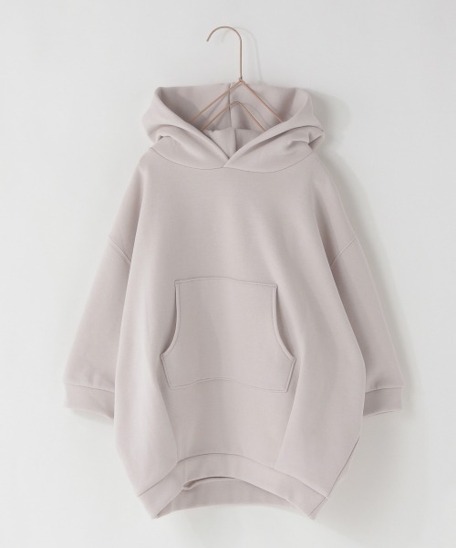 LOWRYS FARM（ローリーズファーム）の「ダンボールＢＩＧパーカー　258560（パーカー・キッズ・ブラック/ピンク/アイボリー・110cm/120cm/130cm/140cm/150cm）」の4枚目の写真