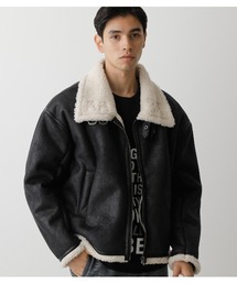 AZUL by moussy | FAUX MOUTON B-3/フェイクムートンB-3(ブルゾン)