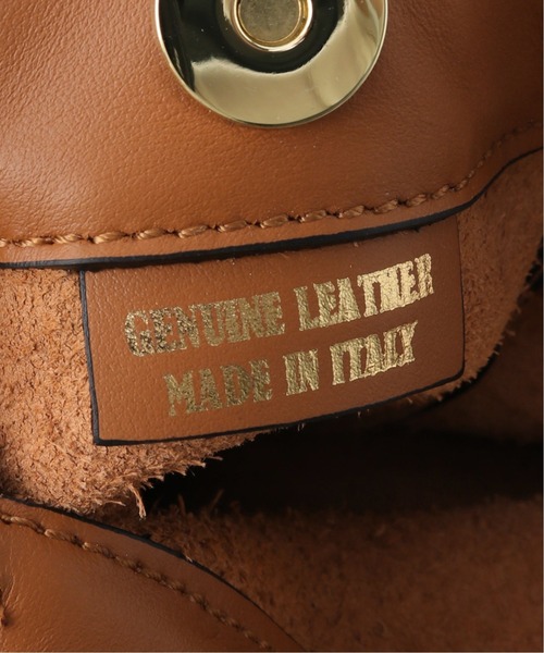 LAURA DI MAGGIO(ローラディマッジオ)の「【LAURA DI MAGGIO /ローラ ディマッジオ】ミニポシェット◆(ショルダーバッグ・レディース・キャメル/ブラック・FREE)」の16枚目の写真