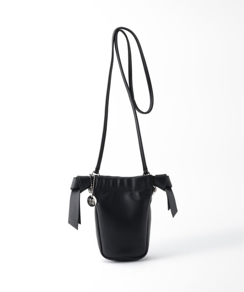 LAURA DI MAGGIO(ローラディマッジオ)の「【LAURA DI MAGGIO /ローラ ディマッジオ】ミニポシェット◆(ショルダーバッグ・レディース・キャメル/ブラック・FREE)」の3枚目の写真