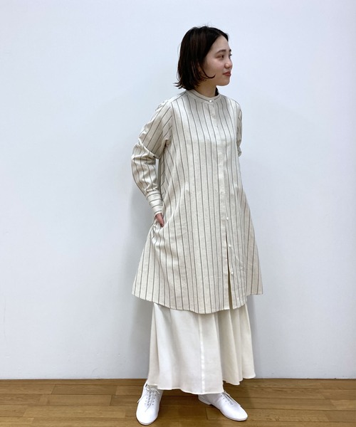 LOISIR（ロワズィール）の「ドビーストライプチュニック