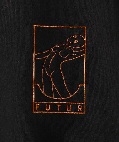 FUTUR(フューチャー)の「<FUTUR × monkey time> OUTLINE SWT CN/スウェット(スウェット・メンズ・ブラック・L/M/XL)」の6枚目の写真