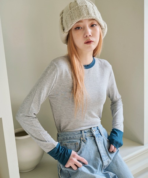 UNE MANSION（ユヌマンション）の「【お気に入り登録者15000人突破！！ 大人気のニット帽】【UNE ORIGINAL】フライトキャップ/ニット耳あて帽子（ニットキャップ/ビーニー・レディース・ベージュ/ブラウン/グリーン/ネイビー/ワイン/チャコール/ブラック・ONE SIZE）」の18枚目の写真