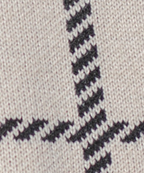 PairPair（ペアペア）の「チェックジャガードニットベスト(ユニセックス)（ベスト・レディース・ブラック/ベージュ/ブラウン・MEDIUM/LARGE）」の21枚目の写真