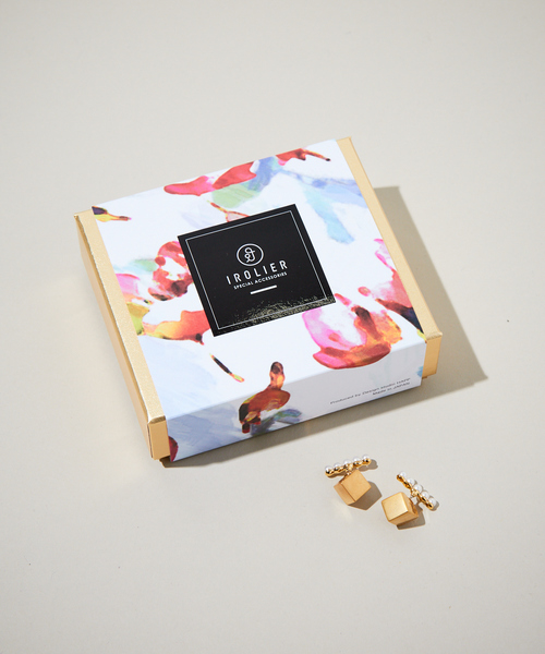 Abahouse Devinette（ドゥヴィネット）の「【IROLIER】サイコロキャッチ5パールピアス（ピアス（両耳用）・レディース・シルバー/ゴールド・フリー）」の12枚目の写真