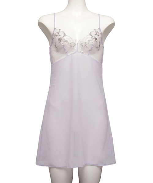 Chut！ INTIMATES（シュットインティメイツ）の「シアーライトブラ スリップ (C375)（その他アンダーウェア/インナー・レディース・パープル/ホワイト/ダークグリーン・80-80/90-80/85-80）」の3枚目の写真