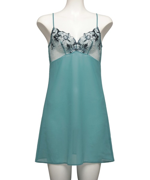 Chut！ INTIMATES（シュットインティメイツ）の「シアーライトブラ スリップ (C375)（その他アンダーウェア/インナー・レディース・パープル/ホワイト/ダークグリーン・80-80/90-80/85-80）」の7枚目の写真