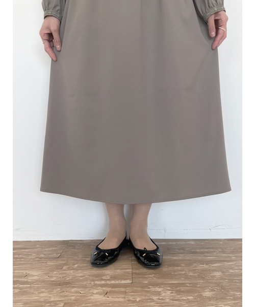 Areeam（アリーム）の「レースタックワンピース（ワンピース・レディース・グレイッシュベージュ/ブルー・FREE）」の9枚目の写真