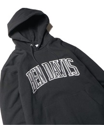 《BEN DAVIS》COLLEGE SWEAT PARKA/ワッペン刺繍パーカー