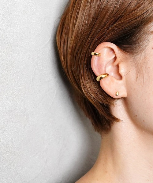 BYOKA(ビョーカ)の「【BYOKA / ビョーカ】G.GRAIN PIERCE / ピアス(ピアス(両耳用)・レディース・ゴールド・FREE)」の3枚目の写真