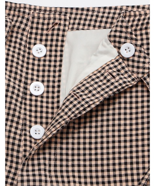 Little sunny bite(リトルサニーバイト)の「Check loose pants(その他パンツ・レディース・オレンジ/ブラック×イエロー/ブラック×ピンク・SMALL/MEDIUM)」の16枚目の写真