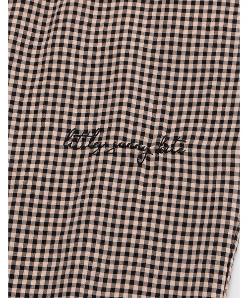 Little sunny bite(リトルサニーバイト)の「Check loose pants(その他パンツ・レディース・オレンジ/ブラック×イエロー/ブラック×ピンク・SMALL/MEDIUM)」の8枚目の写真