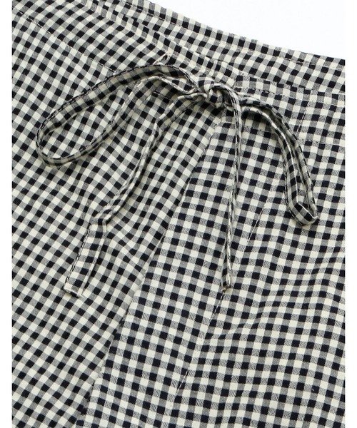 Little sunny bite(リトルサニーバイト)の「Check loose pants(その他パンツ・レディース・オレンジ/ブラック×イエロー/ブラック×ピンク・SMALL/MEDIUM)」の9枚目の写真