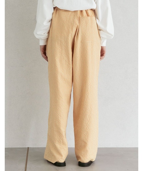 Little sunny bite(リトルサニーバイト)の「Check loose pants(その他パンツ・レディース・オレンジ/ブラック×イエロー/ブラック×ピンク・SMALL/MEDIUM)」の14枚目の写真
