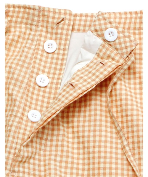 Little sunny bite(リトルサニーバイト)の「Check loose pants(その他パンツ・レディース・オレンジ/ブラック×イエロー/ブラック×ピンク・SMALL/MEDIUM)」の6枚目の写真