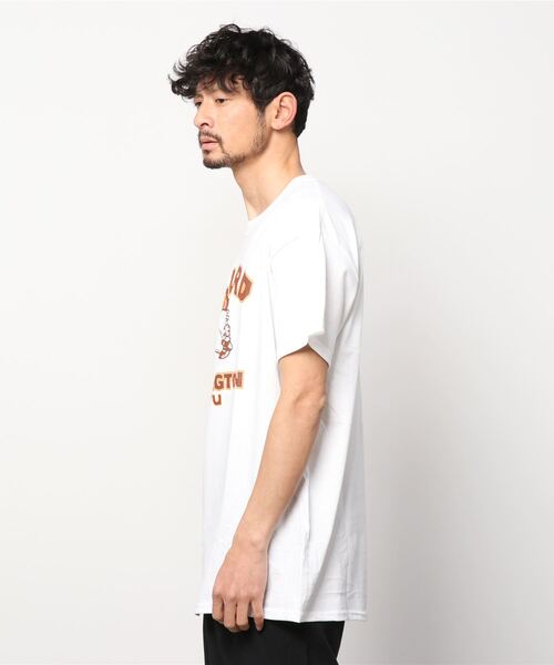 KAVU（カブー）の「【ZOZOTOWN限定】KAVU/カブー ルーズシルエット プリント タコスTシャツ 19821634（Tシャツ/カットソー・メンズ・グレー/ベージュ/ホワイト・M/L/XL）」の4枚目の写真