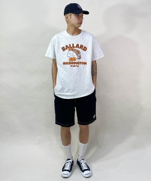 KAVU（カブー）の「【ZOZOTOWN限定】KAVU/カブー ルーズシルエット プリント タコスTシャツ 19821634（Tシャツ/カットソー・メンズ・グレー/ベージュ/ホワイト・M/L/XL）」の14枚目の写真