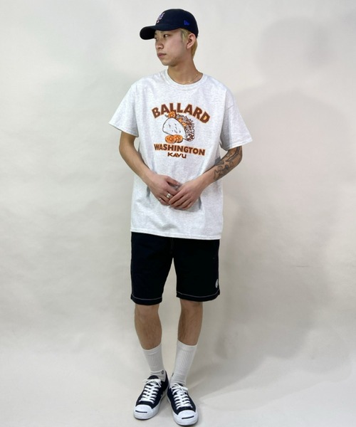 KAVU（カブー）の「【ZOZOTOWN限定】KAVU/カブー ルーズシルエット プリント タコスTシャツ 19821634（Tシャツ/カットソー・メンズ・グレー/ベージュ/ホワイト・M/L/XL）」の15枚目の写真