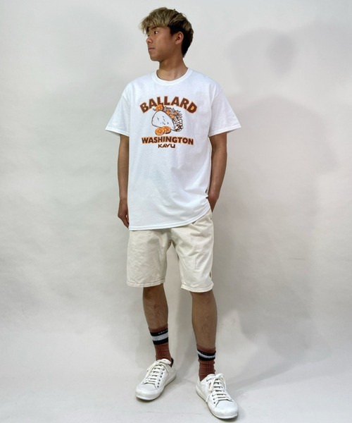KAVU（カブー）の「【ZOZOTOWN限定】KAVU/カブー ルーズシルエット プリント タコスTシャツ 19821634（Tシャツ/カットソー・メンズ・グレー/ベージュ/ホワイト・M/L/XL）」の20枚目の写真