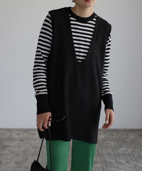 model：H158 着用サイズ：FREE